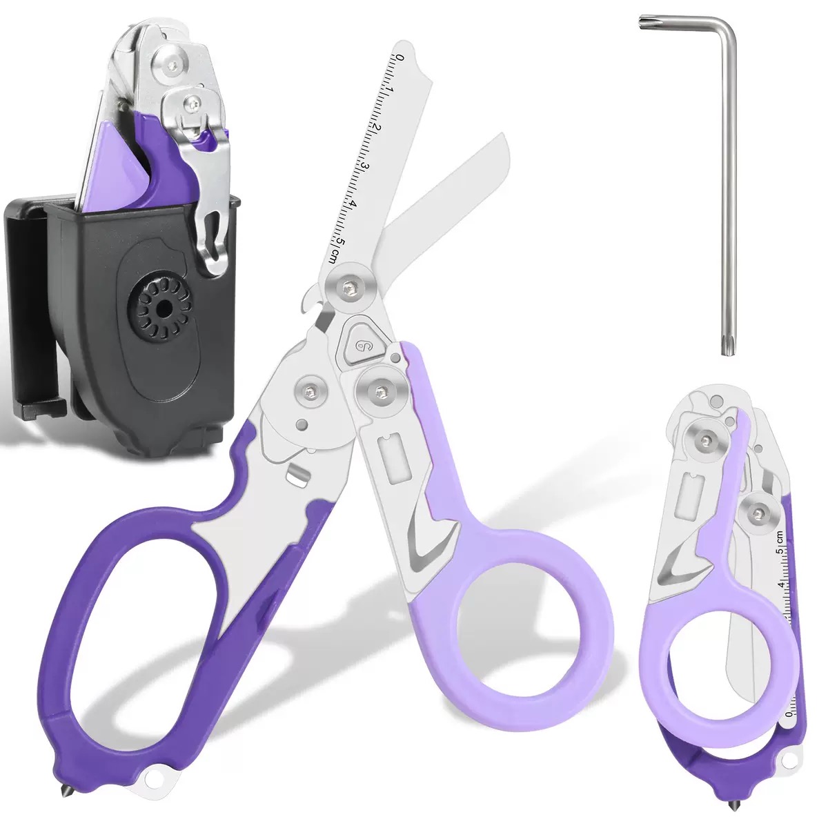 6-in-1多機能レスキューツール:多機能医療用ハサミ